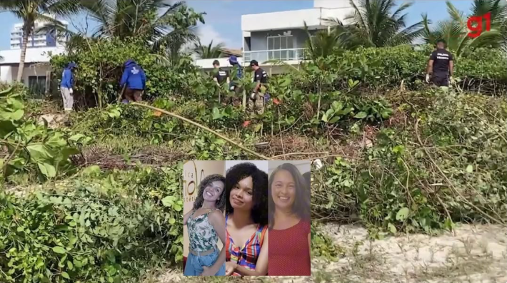  POLÍCIA FAZ BUSCAS EM ÁREA DE MATA EM ILHÉUS PARA LOCALIZAR ARMA USADA EM ASSASSINATO DE TRÊS MULHERES