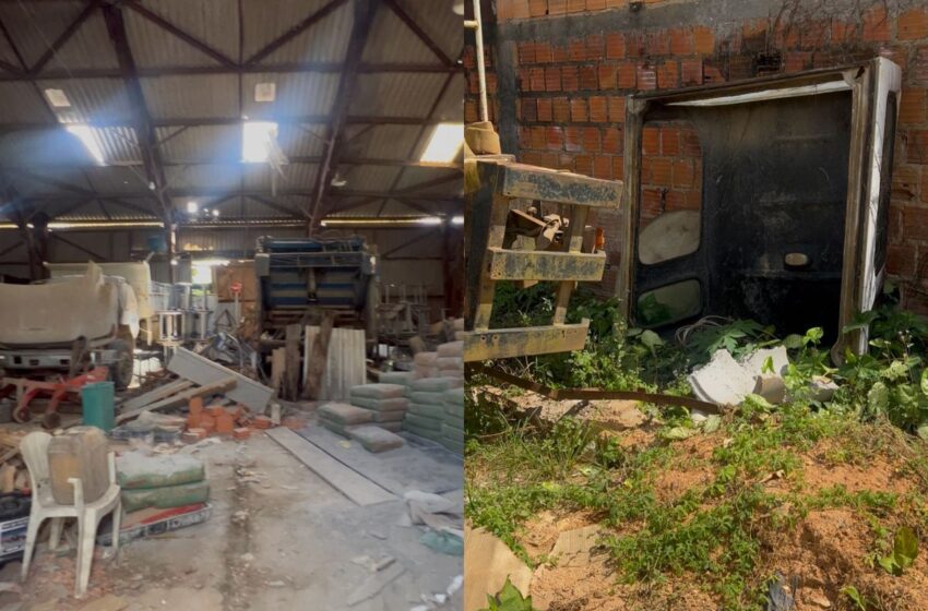  VEREADOR LEONEL MANIA FAZ NOVAS DENÚNCIAS SOBRE ABANDONO DE MÁQUINAS E USO IRREGULAR DE ESPAÇO PÚBLICO EM SANTA LUZIA