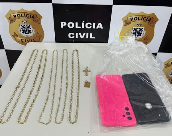  EMPREGADA DOMÉSTICA É PRESA APÓS FURTAR JOIAS AVALIADAS EM R$ 200 MIL DA PATRÔA EM VITÓRIA DA CONQUISTA