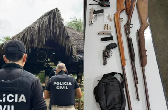 QUATRO SUSPEITOS PRESOS POR ASSASSINATO DE PAI E FILHO EM CONFLITO DE TERRA NO EXTREMO SUL DA BAHIA