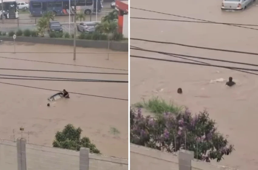  TRAGÉDIA EM VITÓRIA DA CONQUISTA: MULHER É ARRASTADA POR ENXURRADA DURANTE TEMPORAL